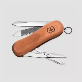 Нож швейцарский складной Evowood 81, 5 функций, 4.4 см, VICTORINOX, Швейцария, Швейцарский нож