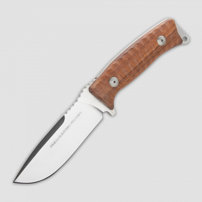 Нож с фиксированным клинком Fox Pro - Hunter Ziricote Wood , 11 см, FOX, Италия