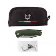 Нож складной TUR OD Green, 7,5 см, FOX, Италия_00797350059240585378.jpg