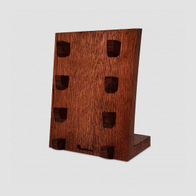 Подставка для 4-х ножей HKS0204OB, материал: дерево дуб, WOODINHOME, Россия, Подставки для ножей