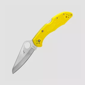Нож складной Salt 2, 7,6 см, материал клинка: сталь H1 Stainless Steel, материал рукояти: термопластик FRN, SPYDERCO, США, 