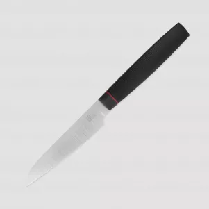 Нож кухонный для чистки овощей и фруктов P100, 9,7 см, сталь Elmax, Black, OWL KNIFE, Россия, OWL KNIFE (Россия)