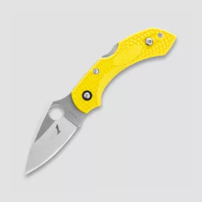 Нож складной Dragonfly 2 Salt, 5,7 см, материал клинка: сталь H1 Stainless Steel, материал рукояти: термопластик FRN, SPYDERCO, США, 