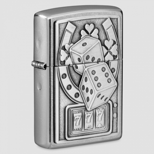 Зажигалка бензиновая Lucky 7, ZIPPO, США