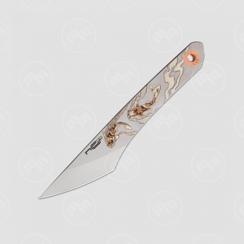 Нож с фиксированным клинком Koi, 3,4 см, N.C. CUSTOM, Россия