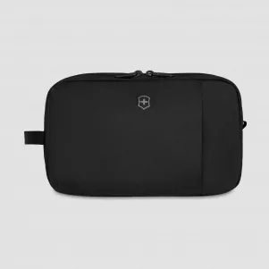 Несессер Travel Essentials Toiletry Bag, 7 л, полиэстер, чёрный, VICTORINOX, Швейцария, Сумки