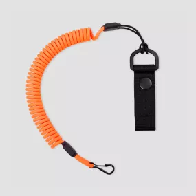 Тренчик страховочный из паракорда с креплением на ремень и карабином orange, CORD, Россия, Аксессуары CORD