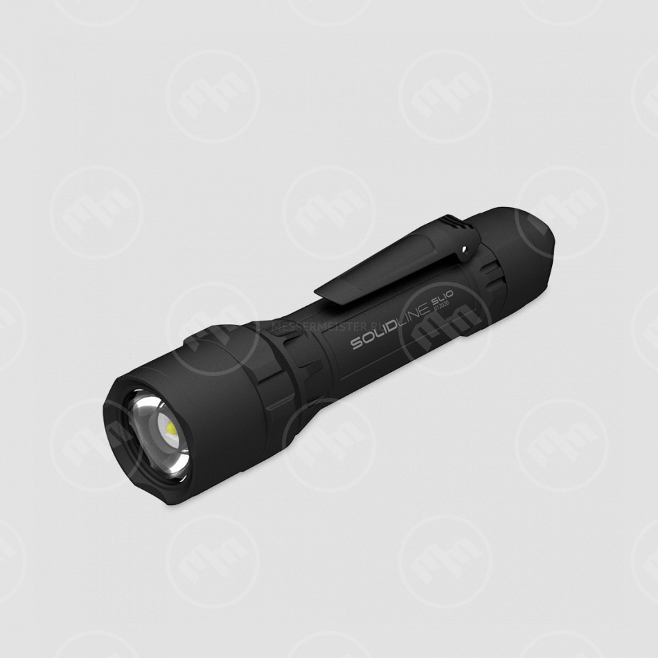 Фонарь cветодиодный Solidline SL10, цвет черный, LED LENSER, Германия