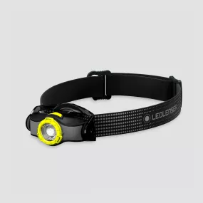Фонарь - трансформер налобный (502148), цвет черно-желтый, LED LENSER, Германия, Серия MH
