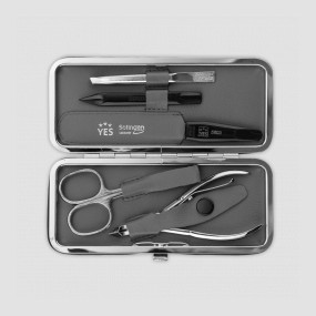 Набор маникюрный в кожаном футляре, 5 предметов, YES, Германия, YES (Германия)