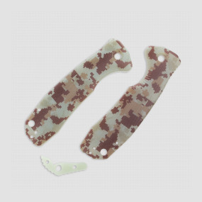 Накладки на рукоять, G10 L, чёрные, HONEY BADGER, ЮАР, Аксессуары HONEY BADGER