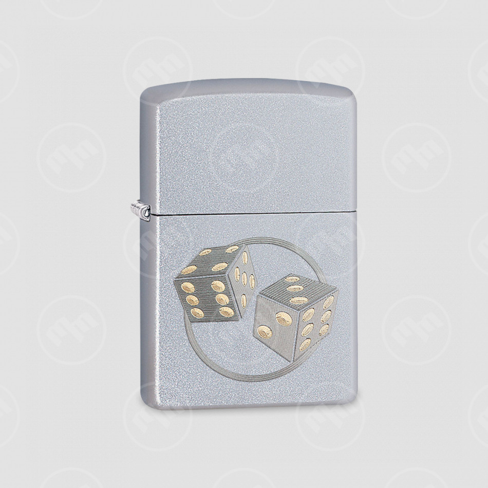 Зажигалка Classic Dice Satin Chrome, ZIPPO, США