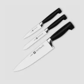 Набор из 3-х кухонных ножей, серия TWIN Four Star, ZWILLING J.A. HENCKELS, Германия, ZWILLING J.A. HENCKELS (ГЕРМАНИЯ)