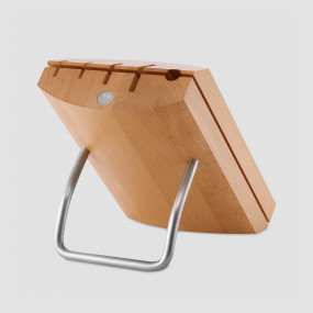 Подставка для ножей 5 отделений, размер: 20 х 16 х 25 см, материал: бук, нержавеющая сталь, ZWILLING J.A. HENCKELS, Германия, Подставки для ножей