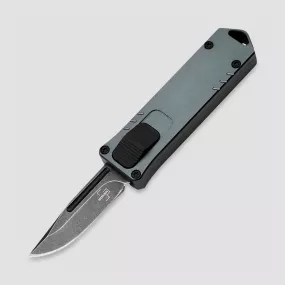 Нож автоматический фронтальный выкидной USB OTF, 4,5 см, серия Boker Plus, BOKER, Германия, Нож выкидной автоматический