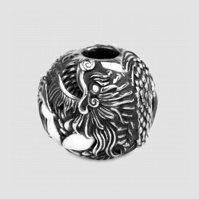 Бусина на темляк Дракон, 1.9 см, OLD CASTER EDC, Россия, OLD CASTER (Россия)