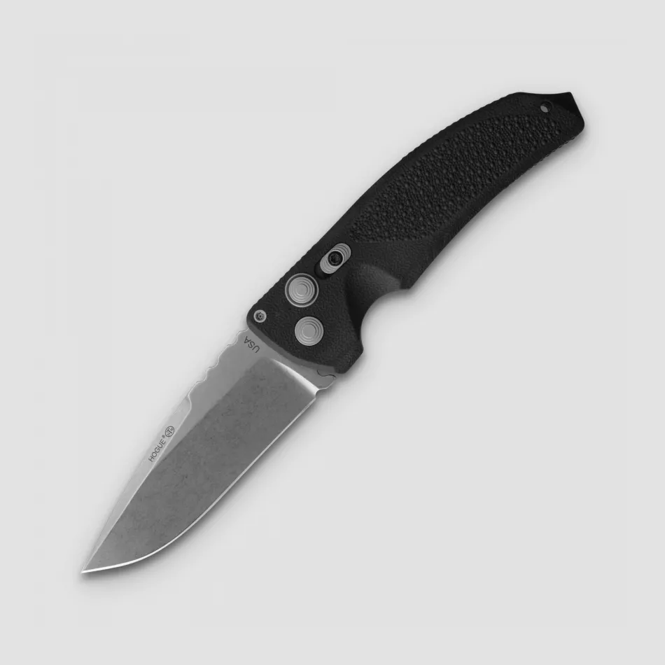 Нож автоматический складной Elishewitz EX-03, 8,9 см, материал клинка: сталь 154CM, материал рукояти: PPS-пластик, HOGUE, США