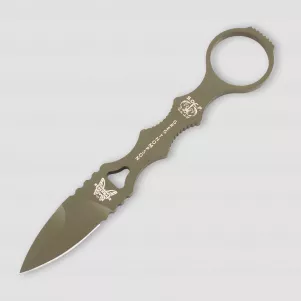 Нож скрытого ношения с фиксированным клинком SOCP Mini, 5,6 см, BENCHMADE, США, Фиксированные ножи BENCHMADE