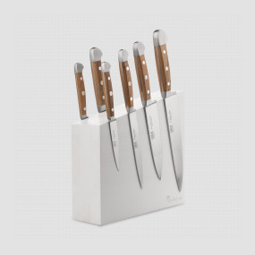 Набор из 6-ти кухонных ножей на подставке, серия Alpha Fasseiche, GUDE, Германия, GUDE (Германия)