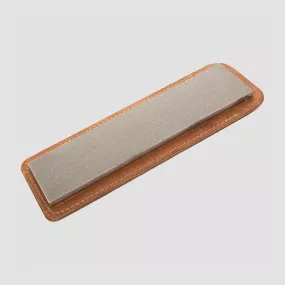 Брусок алмазный с кожаным футляром Coarse Grit (250), размер: 5,1 х 20,3 см, серия Knife sharpeners, EZE-LAP, США, Алмазные точильные камни и бруски
