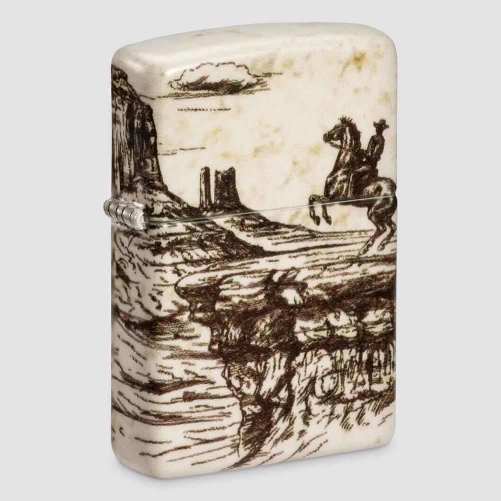 Зажигалка бензиновая Western Design, ZIPPO, США