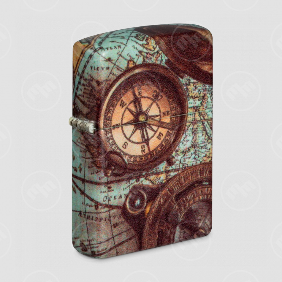 Зажигалка бензиновая Compass Design, ZIPPO, США