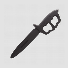 Нож тренировочный Trench Knife Rubber Trainer Dbl Edge, COLD STEEL, США, 
