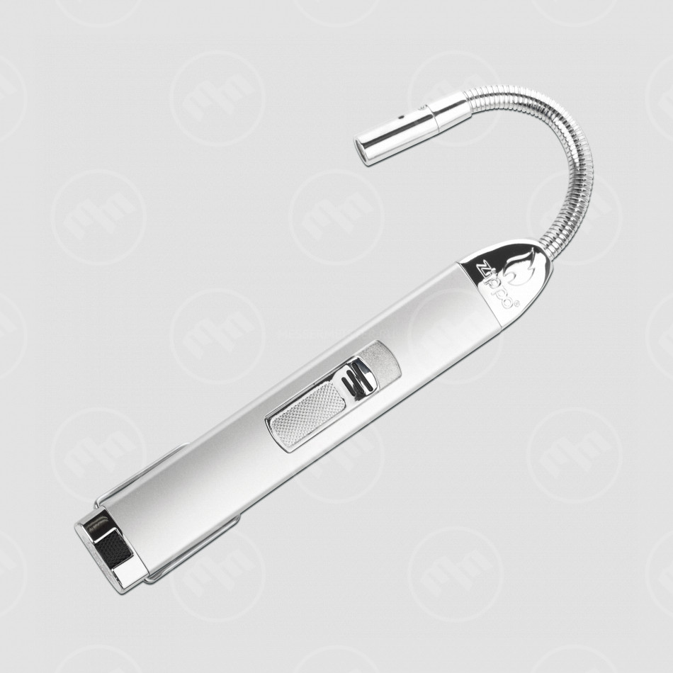 Зажигалка для розжига, газовая ZIPPO FlexNeck, сталь, цвет - серебристый, ZIPPO, США