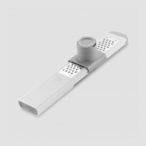 Терка с контейнером, размер: 26,9 х 5,1 см, материал: нержавеющая сталь 18/10, пластик, цвет: серый, серия Z-Cut, ZWILLING J.A. HENCKELS, Германия, Аксессуары кухонные