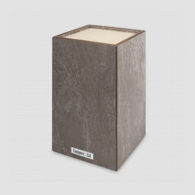 Подставка для кухонных ножей, универсальная, 12х12х24см, эвора бежевая, композитный материал, серия Signature, ComposeEat, Россия, Подставки для ножей