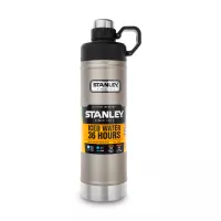 Термобутылка Classic Stanley, объем: 0,75 л, цвет: стальной, STANLEY, США видео продукта