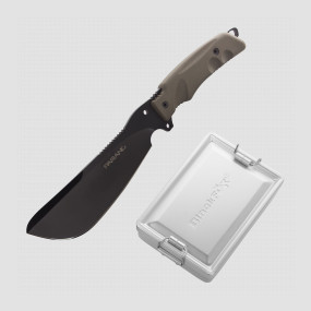 Нож с фиксированным клинком Parang Buschcraft Jungle, 17 см, FOX, Италия, 