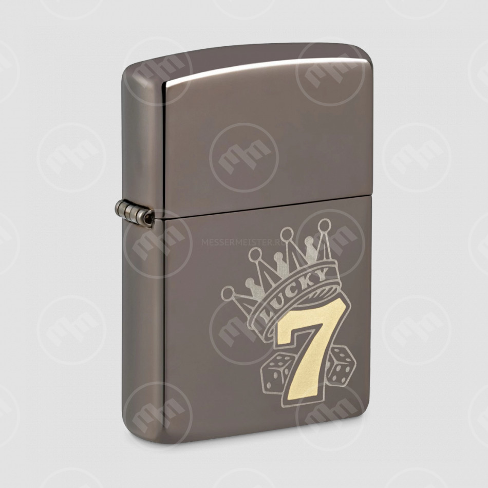 Зажигалка бензиновая Lucky 7 Design, ZIPPO, США