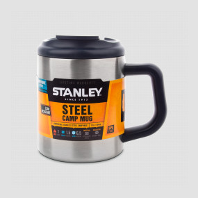 Термокружка Adventure, объем: 0,35 л, размер: 12,1 x 8,6 см, цвет: синий, STANLEY, США, Термокружки STANLEY