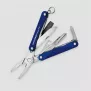 Мультитул брелок для ключей Leatherman Squirt PS4, 9 инструментов, материал: нержавеющая сталь, цвет: синий, LEATHERMAN, США