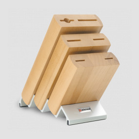 Подставка под 5 ножей и мусат, светлое дерево, серия Knife blocks, WUESTHOF, Германия, Подставки для ножей