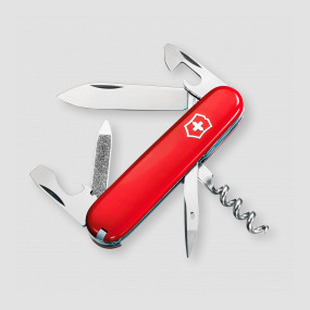 Нож швейцарский складной Sportsman, 12 функций, 6.2 см, VICTORINOX, Швейцария, Швейцарский нож