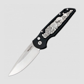 Нож автоматический складной TR-3 , 8,9 см, PRO-TECH, США, Ножи автоматические PRO-TECH