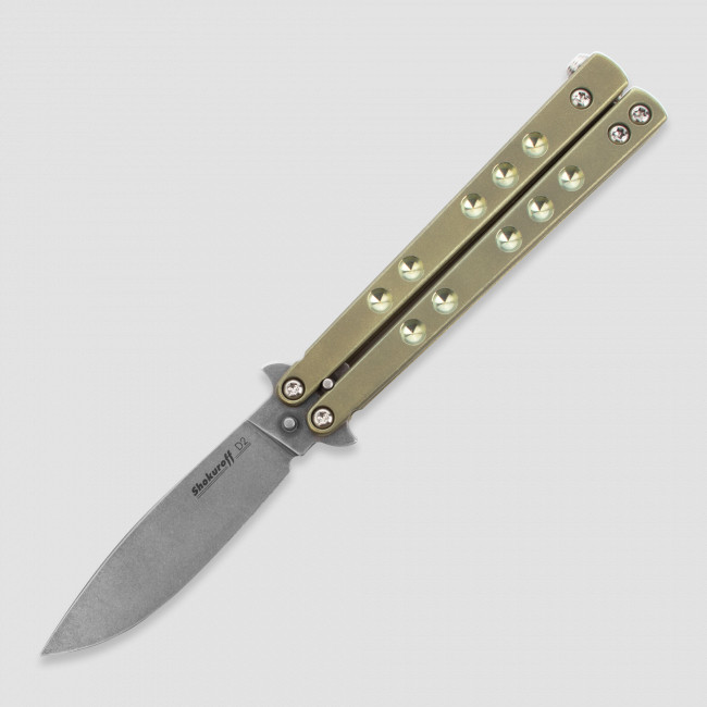 Нож складной М0003, 8,9 см, SHOKUROFF KNIVES, Россия