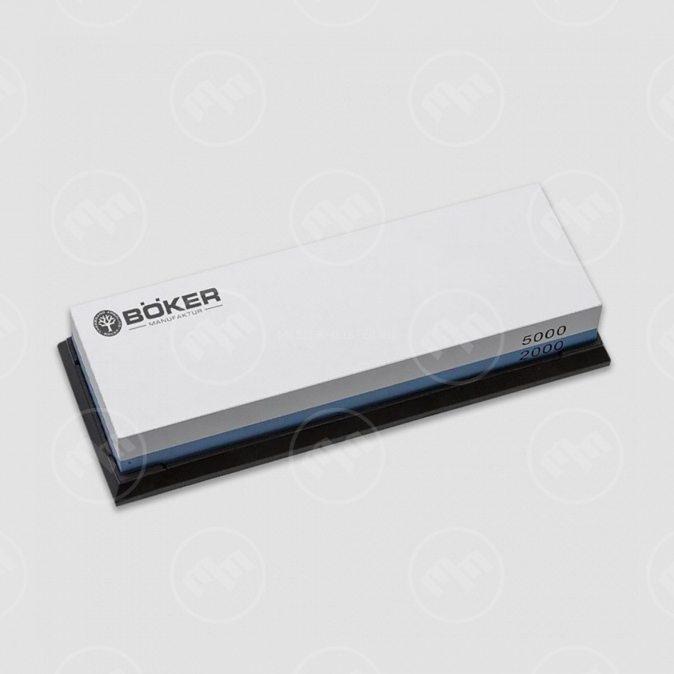 Камень точильный водный комбинированный 2000/5000 на подставке, BOKER, Германия