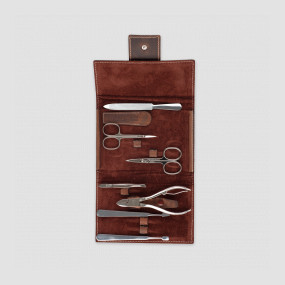 Набор маникюрный в кожаном футляре, 7 предметов, ERBE, Германия, ERBE (Германия)