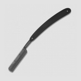 Бритва Classic Stainless Damascus Carbon Fiber Handles, 7,7 см, BOKER, Германия, Опасные бритвы BOKER