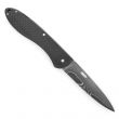 Нож складной Toun Ihara Folder, AUS-8 Damascus Blade, Carbon Fiber Handles, HIKARI, Япония_00788560073806227431.jpg