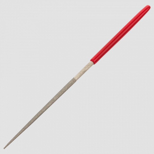 Надфиль алмазный с круглым сечением Round, Fine Grit (600), цвет: красный, серия Knife sharpeners, EZE-LAP, США
