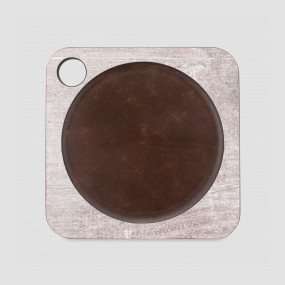 Подставка под бокал/кружку, 10х10см, дуб светлый, композитный материал, серия ProFashion, ComposeEat, Россия, Кухонные аксессуары COMPOSE EAT