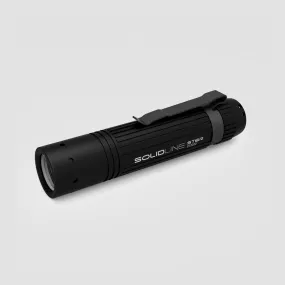 Фонарь светодиодный перезаряжаемый Solidline ST6R, цвет черный, LED LENSER, Германия, Фонари LED LENSER