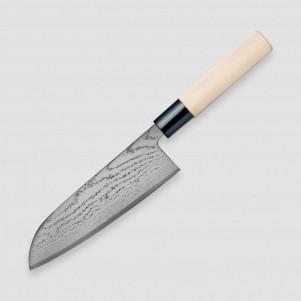 Нож кухонный поварской Сантоку, 17 см, серия Shippu, TOJIRO, Япония, Кухонные ножи TOJIRO