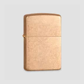 Зажигалка Armor Tumbled Brass, ZIPPO, США, Зажигалки ZIPPO
