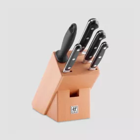 Набор из 4-х кухонных ножей и мусата в подставке, серия Professional S, ZWILLING J.A. HENCKELS, Германия, Наборы ножей в подставках