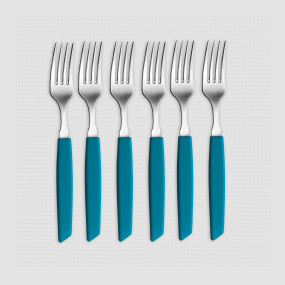 Набор из 6-ти столовых вилок Swiss Modern, VICTORINOX, Швейцария, Для кухни VICTORINOX